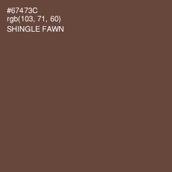 #67473C - Shingle Fawn Color Image